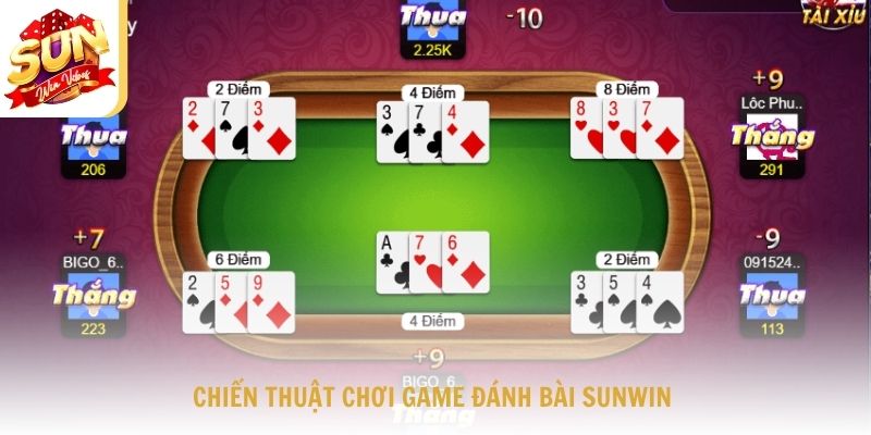 Chiến thuật chơi game đánh bài Sunwin giúp tăng khả năng thắng lớn